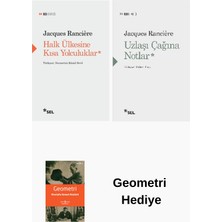 Sel Yayıncılık Jacques Ranciere 2 Kitap Seti + Geometri Hediye