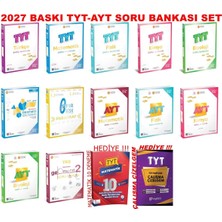 ÜçDörtBeş Yayınları Üç Dört Beş Tyt-Ayt 2027 Full Soru Bankası Seti Video Çözümlü