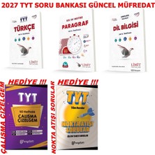Limit Yayınları 2027 Tyt Türkçe-Paragraf-Dilbilgisi Soru Bankası Set Güncel Müfredat Limit