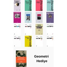 Ayrıntı Yayınları Michel Foucault 16 Kitap Seti + Geometri Hediye