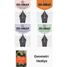 Ötüken Neşriyat Ziya Gökalp 4 Kitap Seti + Geometri Hediye