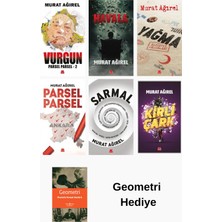 Kırmızı Kedi Yayınevi Murat Ağırel 6 Kitap Seti + Geometri Hediye