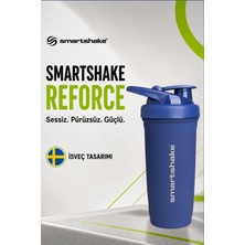 Smartshake Reforce Paslanmaz Çelik Serisi 900 ml Navy Mavi Protein Shaker