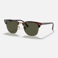 Ray-Ban 3016-49 W0366 Güneş Gözlüğü Kahverengi Çerçeve ve Yeşil Cam ile Şık Tasarım