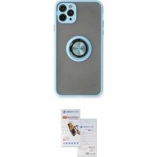 Teknoparkx Ieg™ Iphone 11 Pro Max Kılıf Yörünge Çizgi - Siyah Seramik Nano Ekran Koruyucu Tknprk-Tkaks