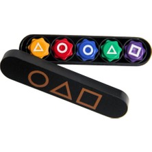 KSB Store Squid Games 5 Taş Oyunu Plastik Çubuk