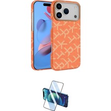 Teknoparkx Ieg™ Iphone 17 Pro Kılıf Doruk Serisi - Siyah 3D Antistatik Seramik Nano Ekran Koruyucu Tknprk