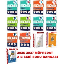 Fenomen Yayıncılık 2026-2027 Müfredat Lgs 8.sınıf Soru Bankası Çözümlü Set Fenomen