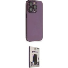 Teknoparkx Ieg™ Iphone 13 Pro Max Kılıf Siluet Minimal Özel Seri - Siyah Bilvis Hayalet Cam Ekran Koruyu