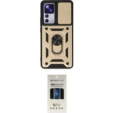 Teknoparkx Ieg™ Mi 12T Pro Kılıf Ahenk Klasik - Siyah 5d Hayalet Cam Ekran Koruyucu Tknprk-Tkaks3