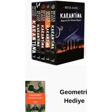 İndigo Kitap Karantina Serisi Seti - 5 Kitap Takım-Kutulu + Geometri Hediye