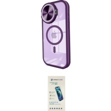 Teknoparkx Ieg™ Iphone 15 Pro Max Kılıf Kıvılcım Modern Koleksiyonu - Şeffaf Pasifik Cam Ekran Koruyu