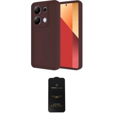 Teknoparkx Ieg™ Redmi Note 13 Pro 4g Kılıf Yankı Yansıma Özel Seri - Siyah 6d Antistatik Mat Seramik Ha