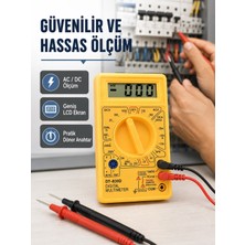 Mey ® LCD Ekranlı Dijital Ölçü Aleti Ev ve Atölye Kullanımı Yeni Nesil Najmaddin
