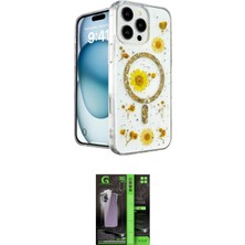 Teknoparkx Ieg™ Iphone 16 Pro Kılıf Kozmos Doku - Şeffaf 360 Full Body Arka Koruyucu Tknprk-Tkaks3