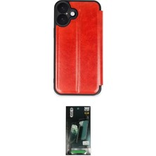 Teknoparkx Ieg™ Iphone 16 Kılıf Zirve Yansıma Serisi - Siyah 360 Mat Full Body Arka Koruyucu Tknprk-Tkak