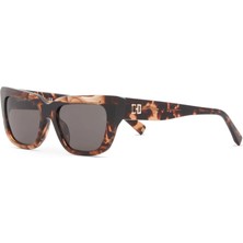 Hermossa Hm 1680 C3 Cat Eye Kahve - Siyah Kadın Güneş Gözlüğü