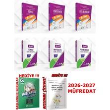 Karekök Yayıncılık 2026-2027 Müfredat 6.sınıf Türkçe-Matematetik-Fen Konu Anlatım ve Soru Bankası Seti Karekök