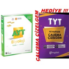 ÜçDörtBeş Yayınları 2027 Baskı Ayt 345 Biyoloji Soru Bankası Video Çözümlü