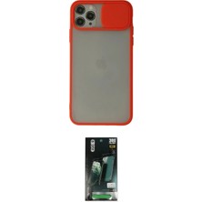 Teknoparkx Ieg™ Iphone 11 Pro Kılıf Vadi Çizgi - Siyah 360 Mat Full Body Arka Koruyucu Tknprk-Tkaks3