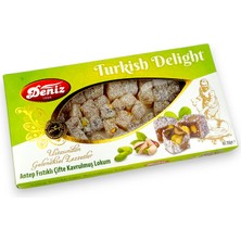 Deniz Şekerleme Antep Fıstıklı Çifte Kavrulmuş Lokum 250 G