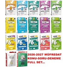 Günay Yayınları 2026-2027 Müfredat 6.sınıf Bumerang Konu +Zoom Soru + 32 Haftalık Deneme Full Set