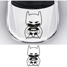 Stickir Batman Sticker, Oto Sticker, Kelebek Cam Sticker Motor Sticker 10X6 cm