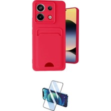 Teknoparkx Ieg™ Redmi Note 13 Pro 5g Kılıf Vadi Çizgi Prime - Siyah 3D Antistatik Seramik Nano Ekran Koru
