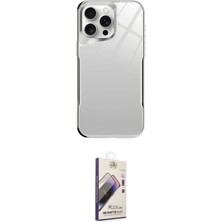Teknoparkx Ieg™ Iphone 14 Pro Kılıf Odak Doku - Siyah Bilvis 3D Mat Cam Ekran Koruyucu Tknprk-Tkaks3