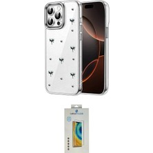 Teknoparkx Ieg™ Iphone 15 Pro Kılıf Yörünge Form - Siyah Polymer Nano Ekran Koruyucu Tknprk-Tkaks3