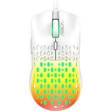 Aula S11 Pro 3600DPI Rgb Optik Gaming Mouse, Turuncu