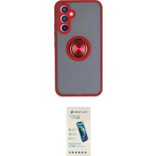 Teknoparkx Ieg™ Galaxy A34 5g Kılıf Yörünge Çizgi - Şeffaf Pasifik Cam Ekran Koruyucu Tknprk-Tkaks3