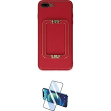 Teknoparkx Ieg™ Iphone 7 Plus Kılıf Kozmos Minimal Prime - Beyaz 3D Antistatik Seramik Nano Ekran Koruyuc