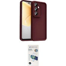 Teknoparkx Ieg™ Galaxy A57 5g Kılıf Yankı Yansıma Özel Seri - Şeffaf 3D Antistatik Seramik Nano Ekran