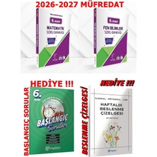 Karekök Yayıncılık 2026-2027 Müfredat 6.sınıf Matematik-Fen Bilimleri Soru Bankası Seti Karekök