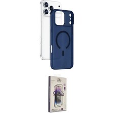 Teknoparkx Ieg™ Iphone 17 Pro Kılıf Ahenk Minimal Serisi - Siyah Bilvis 3D Cam Ekran Koruyucu Tknprk-Tkak