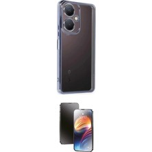 Teknoparkx Ieg™ Y27 Kılıf Vadi Minimal - Siyah 3D Antistatik Mat Seramik Nano Ekran Koruyucu Tknprk-Tkaks3