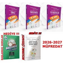 Karekök Yayıncılık 2026-2027 Müfredat 6.sınıf Mps Konu Anlatım Türkçe-Matematik-Fen Bilimleri Seti Karekök