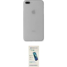 Teknoparkx Ieg™ Iphone 7 Plus Kılıf Yadigar Yansıma Serisi - Şeffaf Pasifik Cam Ekran Koruyucu Tknprk-T