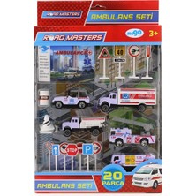 Techora Sale Kamyonlu Metal Ambulans Seti  JP9105
