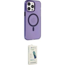 Teknoparkx Ieg™ Iphone 14 Pro Max Kılıf Kıvılcım Asil Özel Seri - Şeffaf Pasifik Cam Ekran Koruyucu
