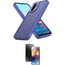Teknoparkx Ieg™ Redmi Note 10 Pro Kılıf Atlas Form - Siyah 3D Antistatik Mat Seramik Nano Ekran Koruyucu T