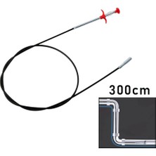 Shopwave 300CM Yayli - Kiskaç Lavabo - Gi̇der Vb.temi̇zleme - Çok Amaçli Çubuk (5047)