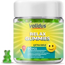 Validus Relax Vitaminler, Mineraller ve Takviye Edici Gıda 60 Gummies