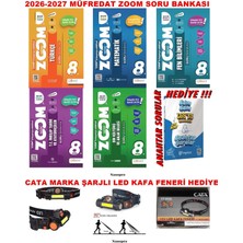 Günay Yayınları 8.sınıf Lgs 2026-2027 Müfredat Zoom Soru Bankası Full Set