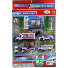Techora Sale Helikopterli Metal Ambulans Seti  JP9105