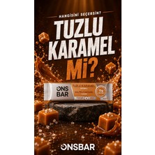 Onsbar Tuzlu Karamel Aromalı Yüksek Protein Bar 45G x 16 Adet