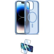 Teknoparkx Ieg™ Iphone 16 Pro Max Kılıf Siluet Minimal Prime - Siyah 3D Antistatik Cam Ekran Koruyucu Tkn