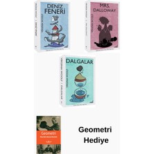 İndigo Kitap Virginia Woolf 3 Kitap Seti + Geometri Hediye