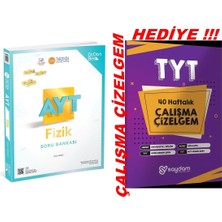 ÜçDörtBeş Yayınları 2027 Baskı Ayt 345 Fizik Soru Bankası Video Çözümlü